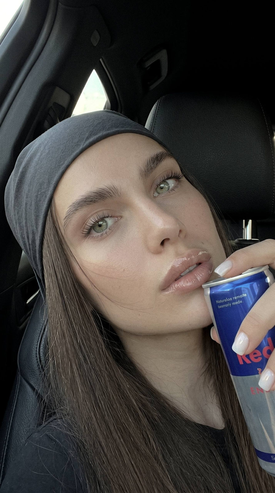 Morning Car Selfie Portrait