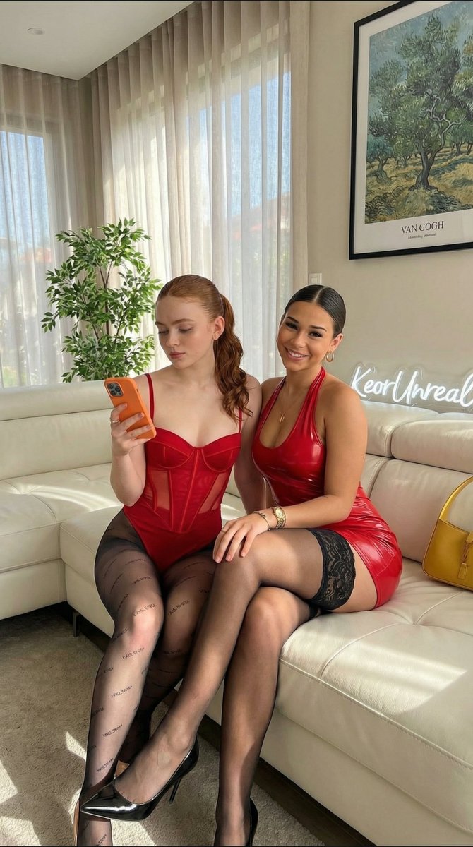 Luxury Duo Lounge Portrait