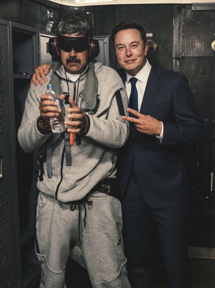 Presidential Backstage Photo Op