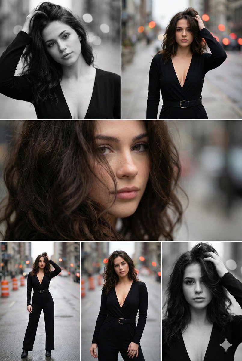 Urban Elegance Fashion Portrait