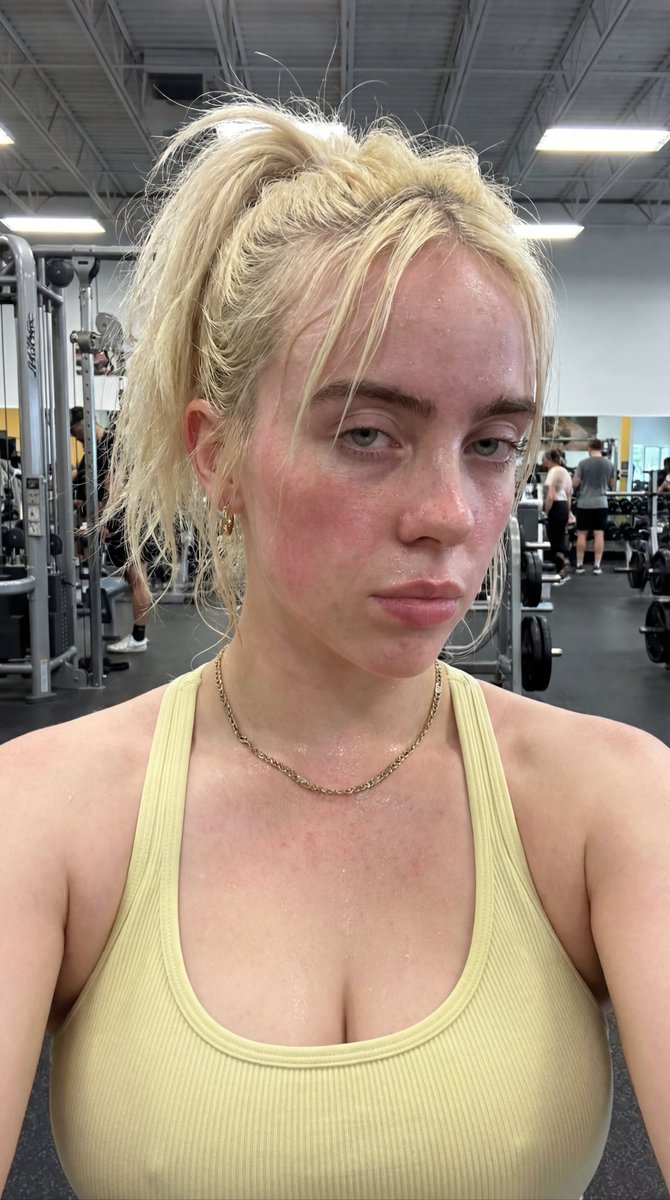 Sweaty Gym Selfie