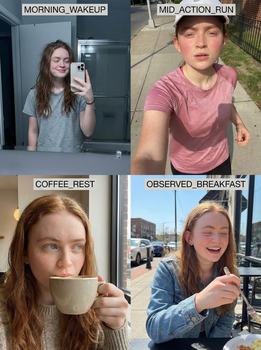 Daily Life Quadrant Grid