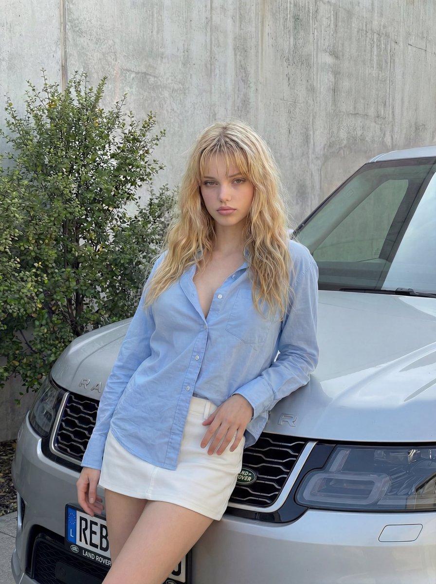 Urban Portrait With Range Rover