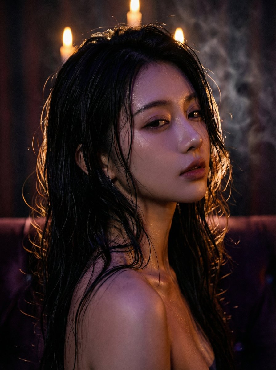 Sultry Cinematic Portrait