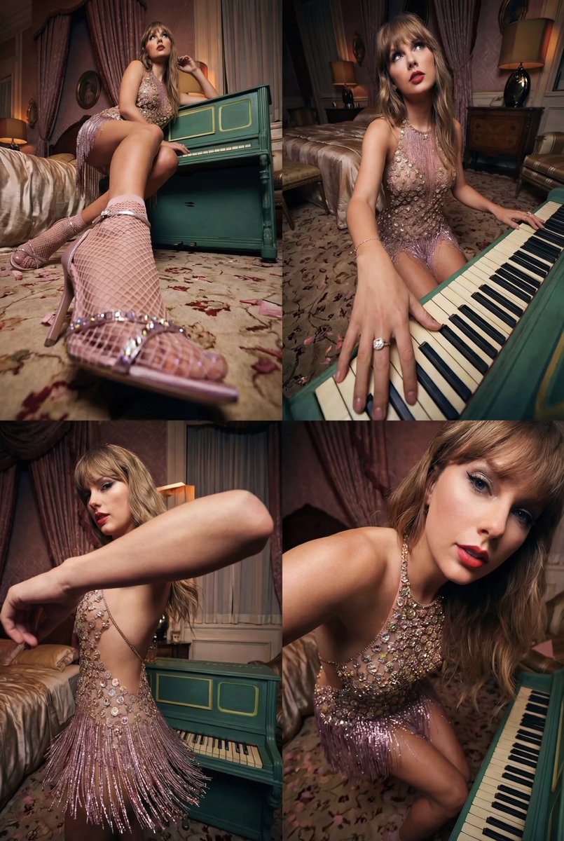 Vintage Glamour Piano