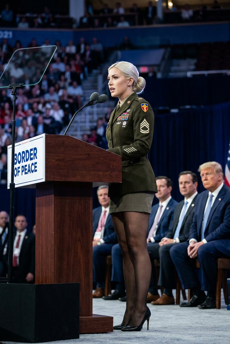 Military Jacket Passionate Speech