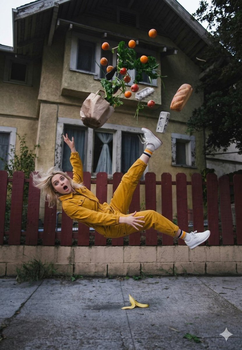Shocking Fall Moment
