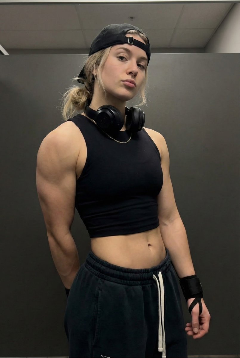 Cool Confident Gym Girl