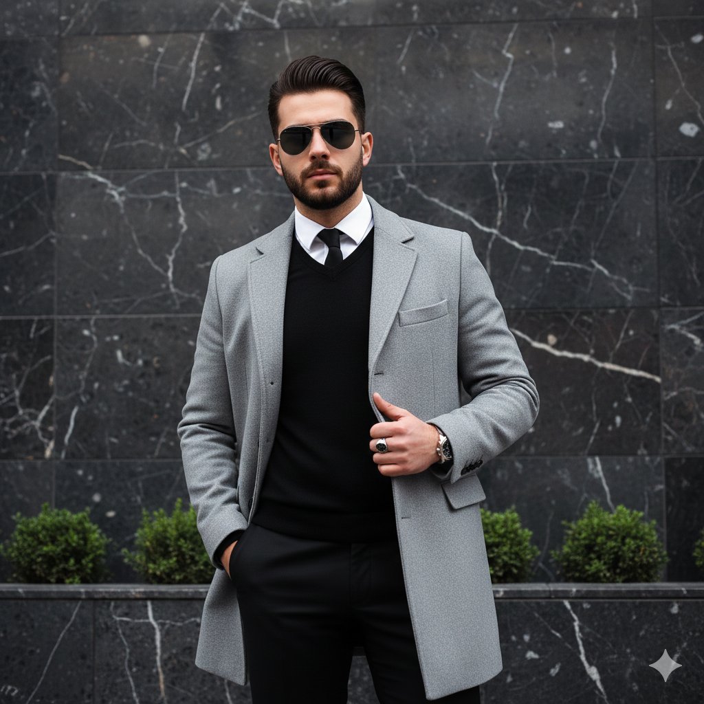 Urban Luxury Fashion Portrait