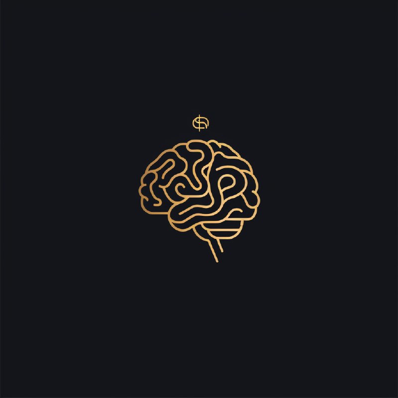 Elegant Minimalist Brain Synapse Logo