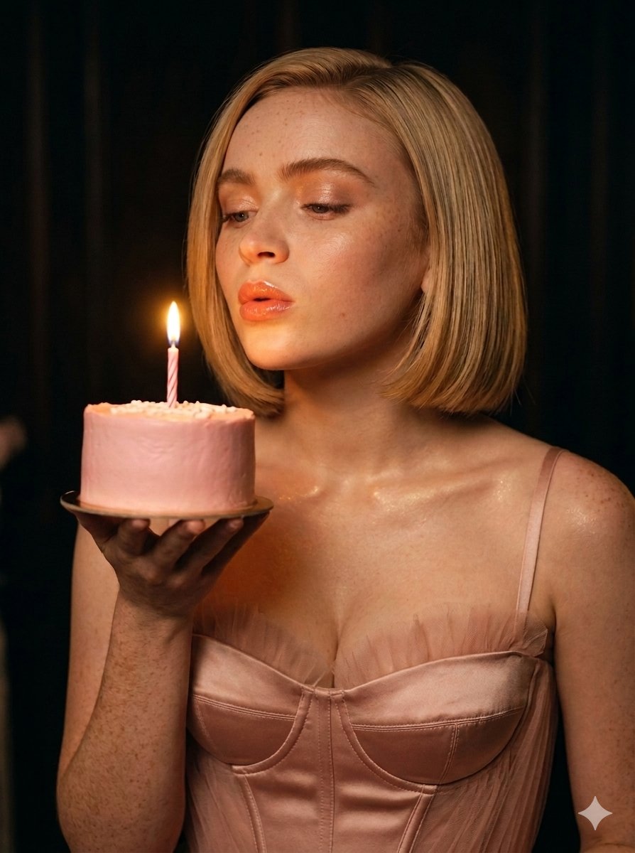 Luxury Birthday Candle Portrait
