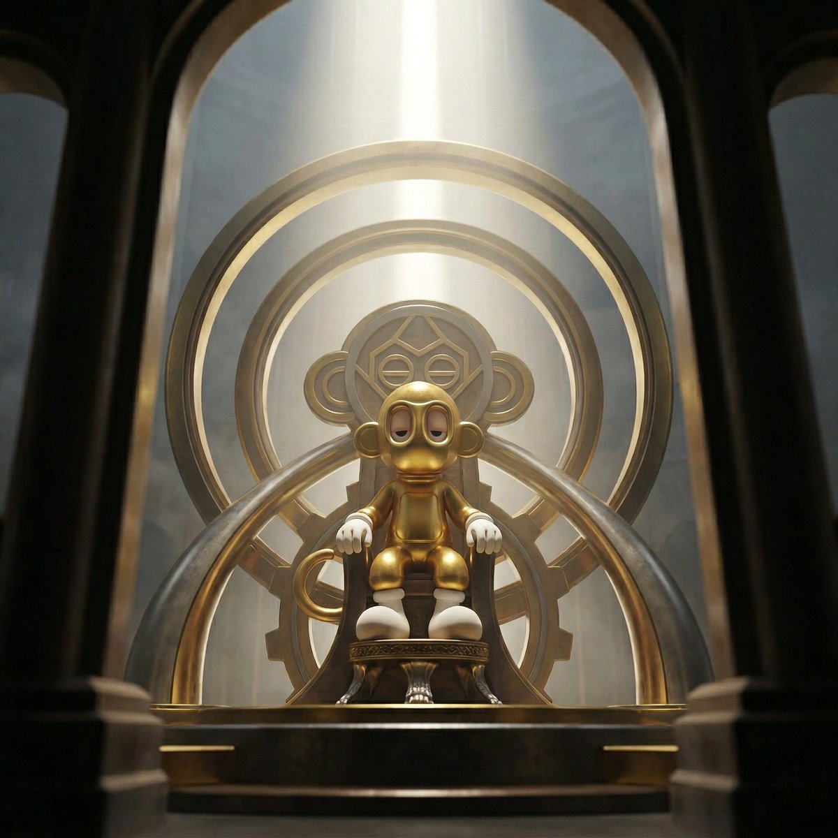 Divine Throne Dominance Portrait
