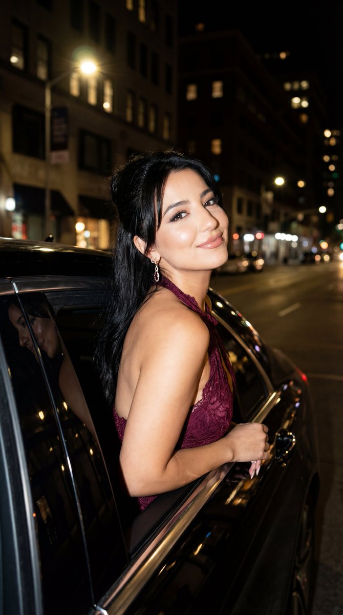 Night Car Flash Portrait