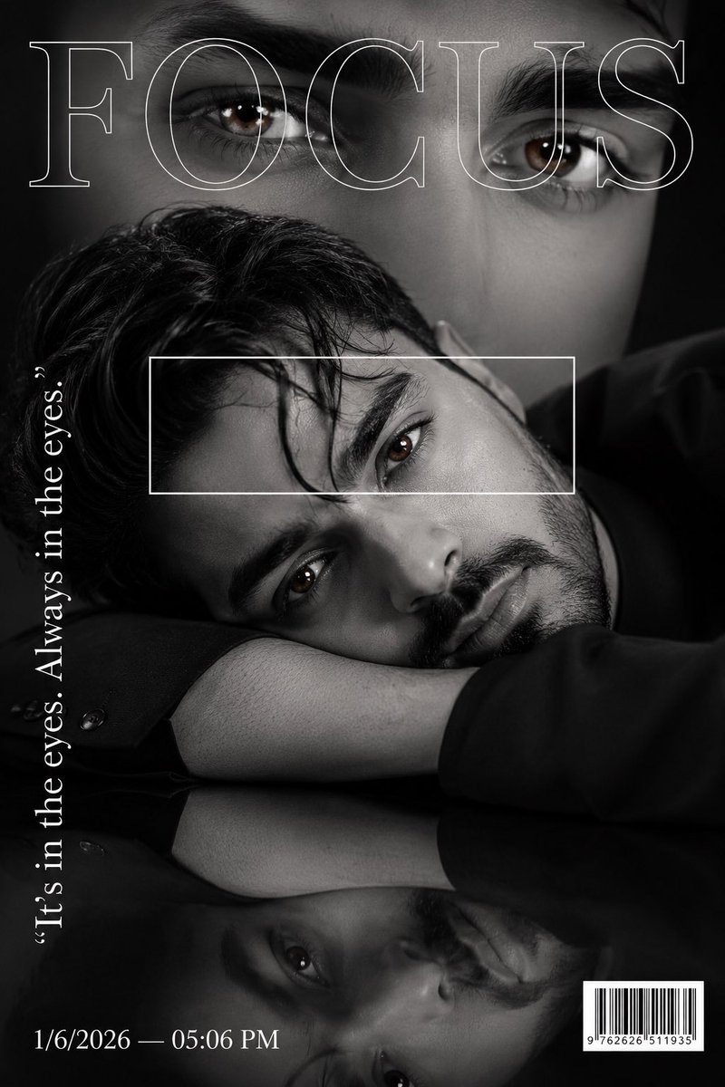 Monochrome Focus Editorial Cover