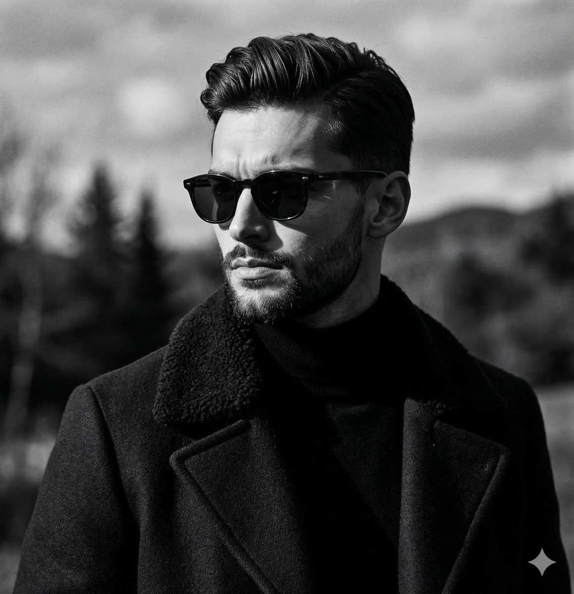 Dramatic Sunglasses Portrait