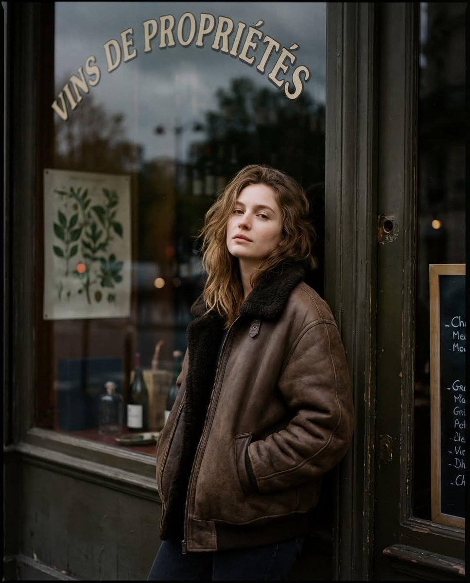 Dusk Paris Mood Film Portrait