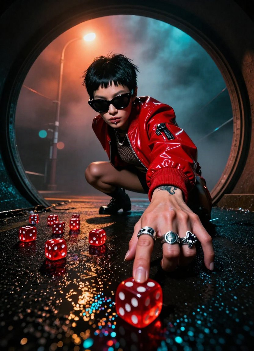 Oil Slick Dice Game