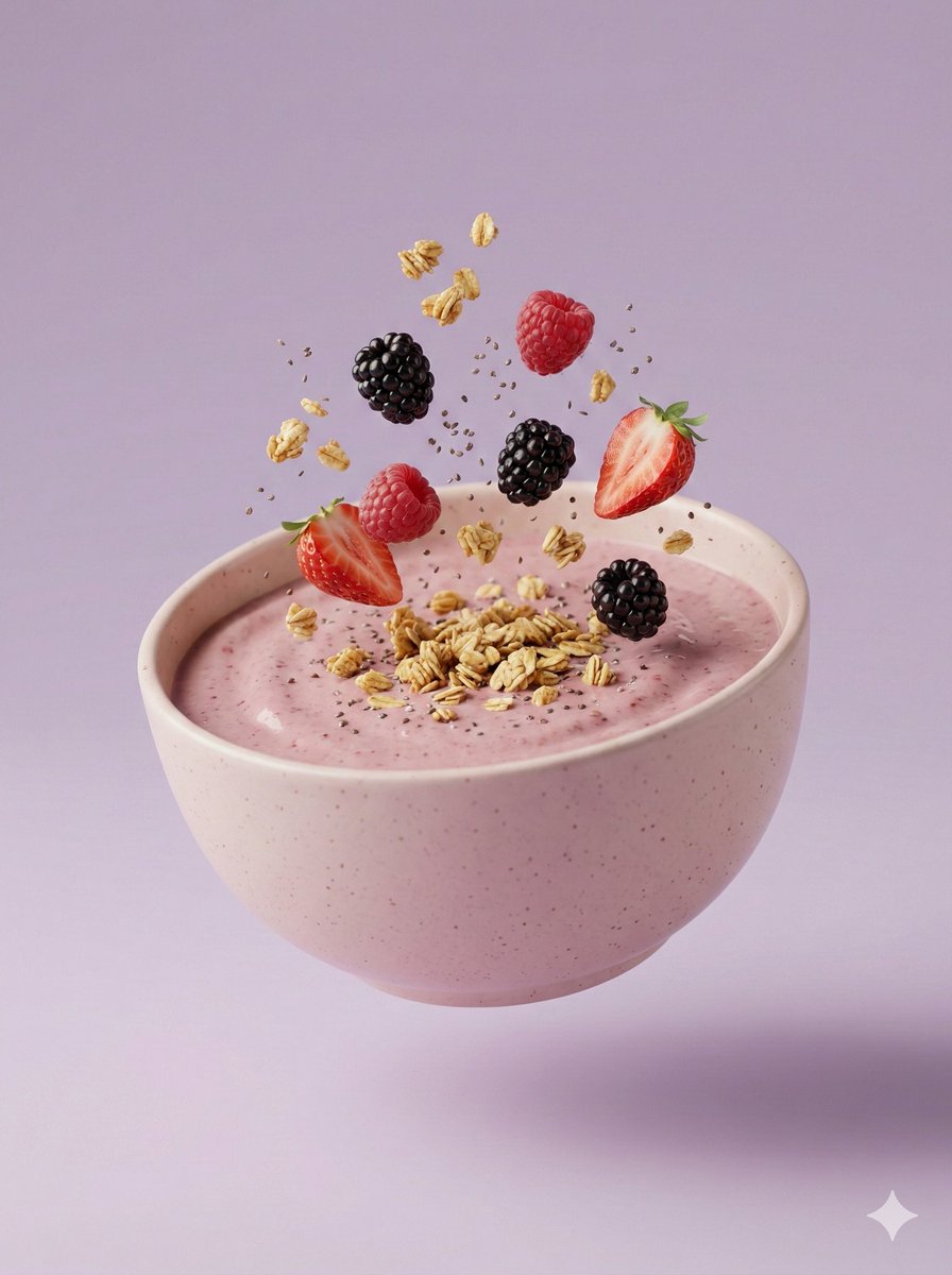 Berry Smoothie Splash Bowl