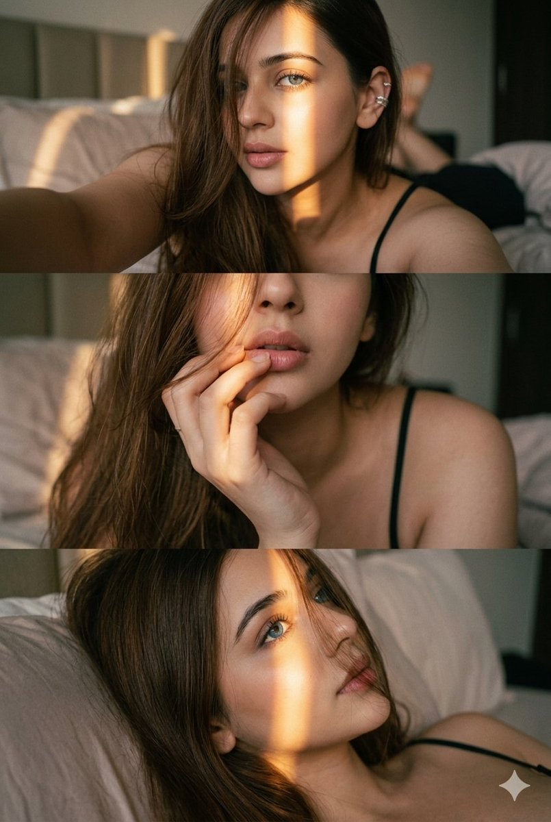 Golden Hour Intimate Triptych