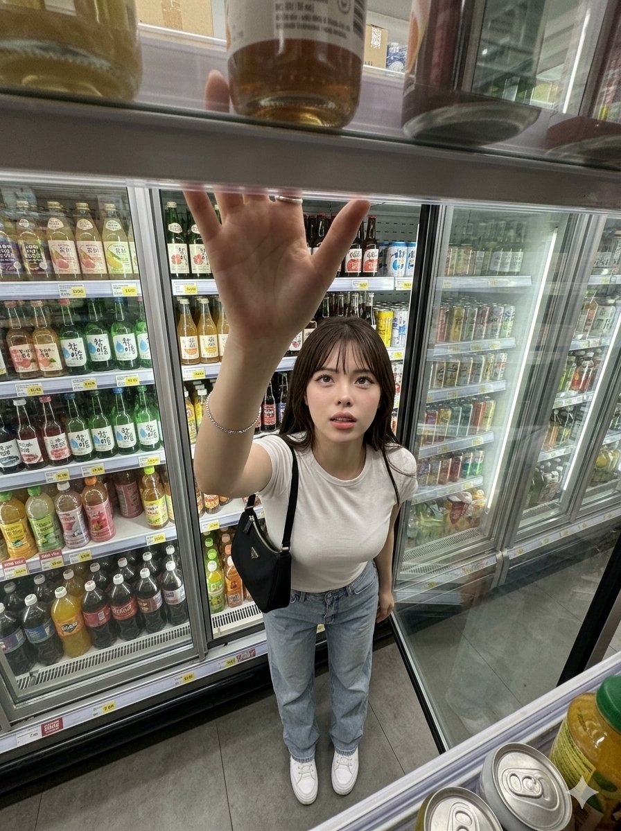 Candid Grocery Store Reach