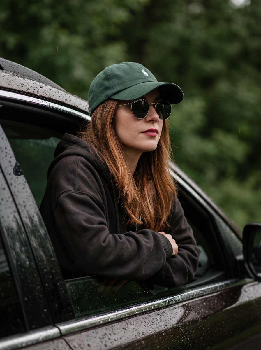 Rainy Day Car Portrait