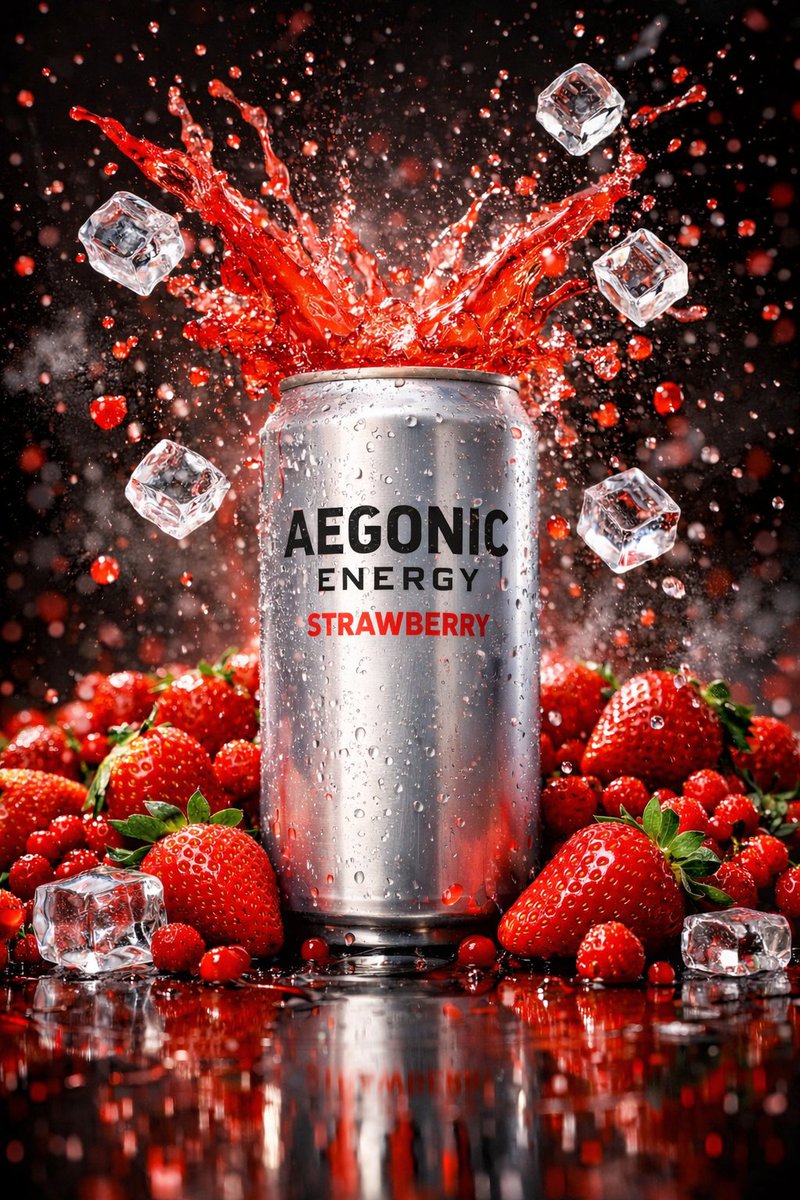 Strawberry Energy Blast Freeze