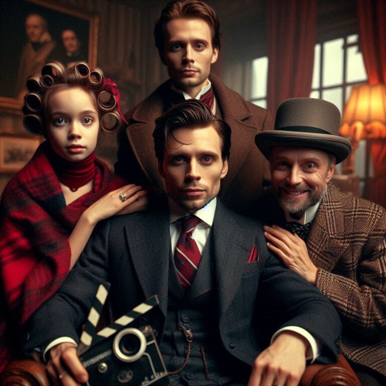 Cinematic Family Photo, Lord of the Manor