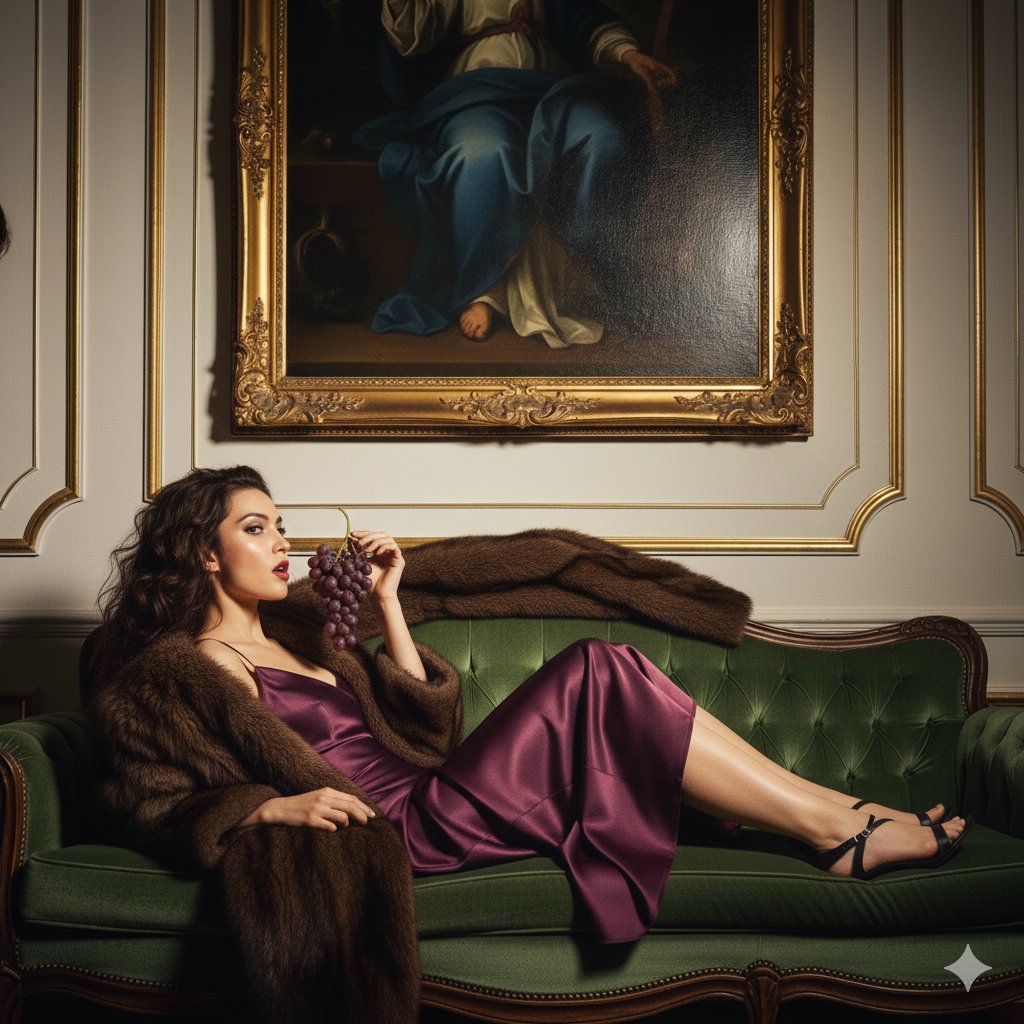 Baroque Grape Indulgence
