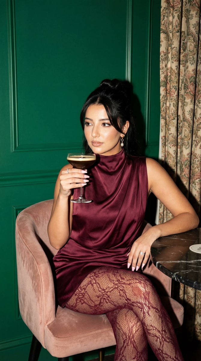 Luxury Bar Editorial Flash Photo