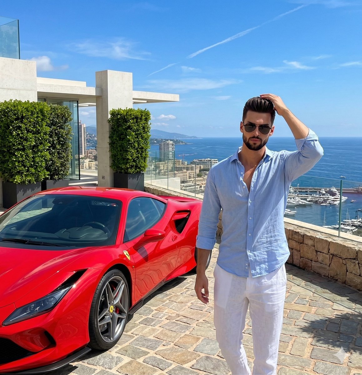 Red Sports Car Luxury Lifestyle