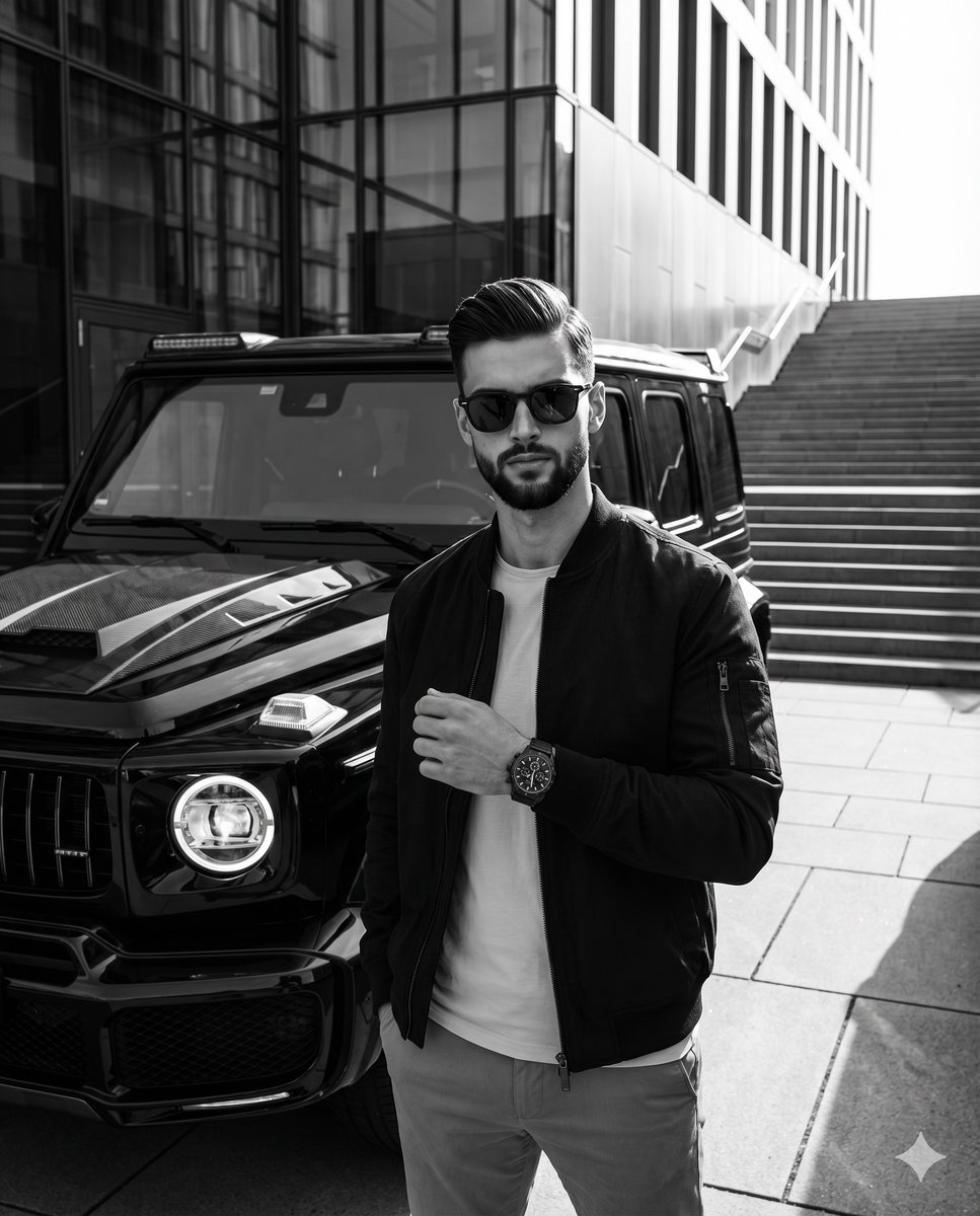 Monochrome Urban Luxury Style