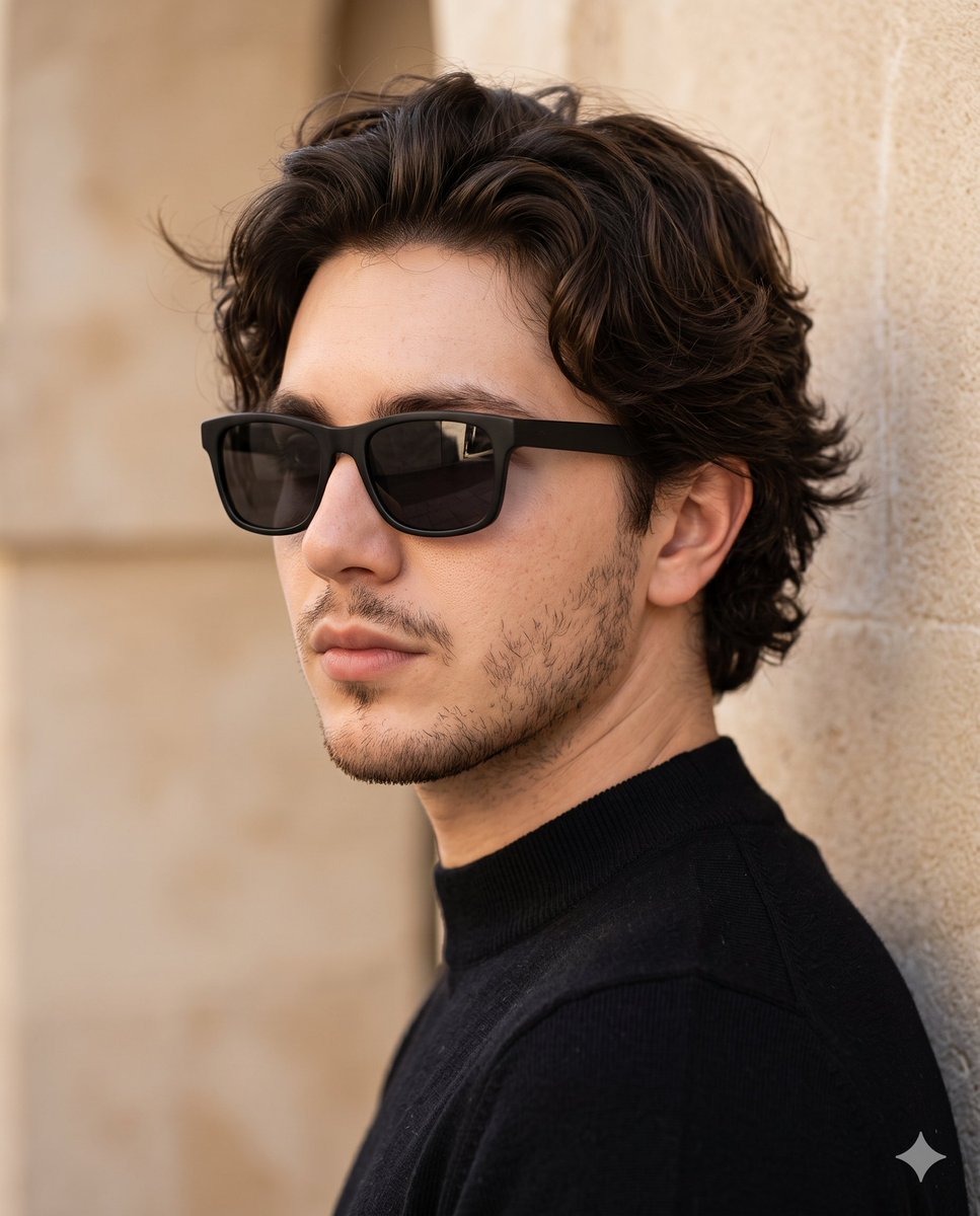 Mediterranean Luxury Fashion Portrait
