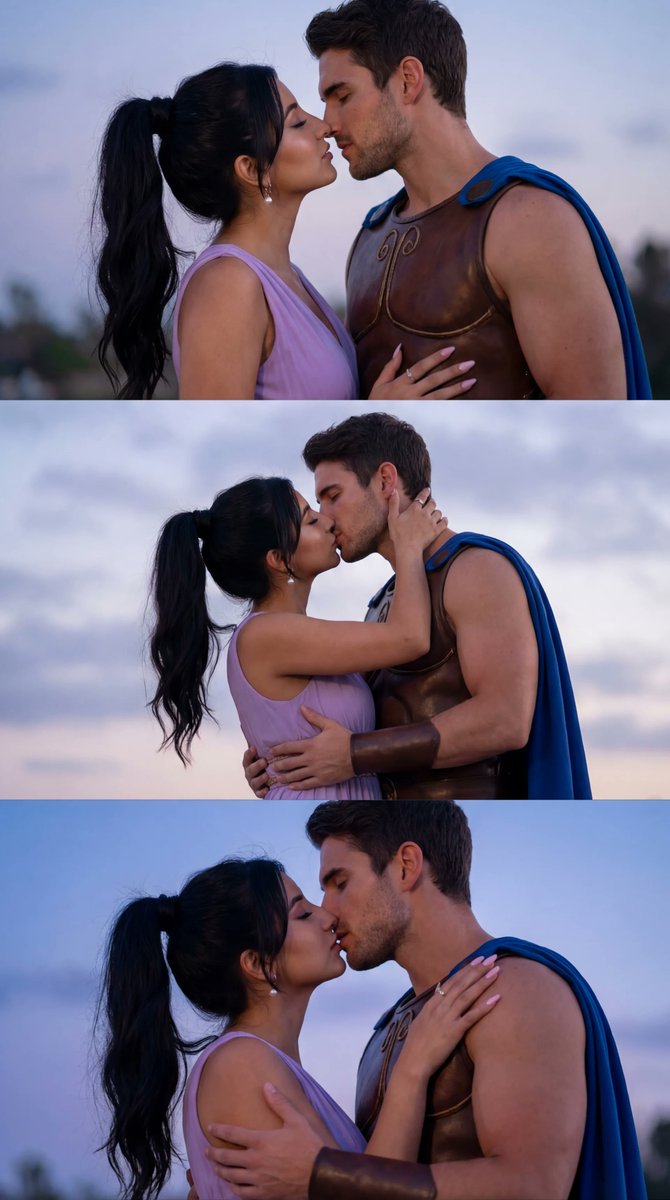 Greek Hero Twilight Kiss Cosplay