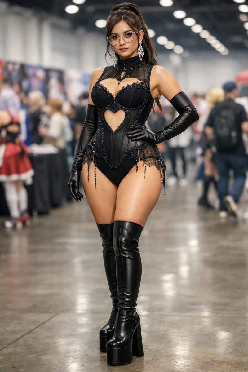 Black Lace Fashion Expo