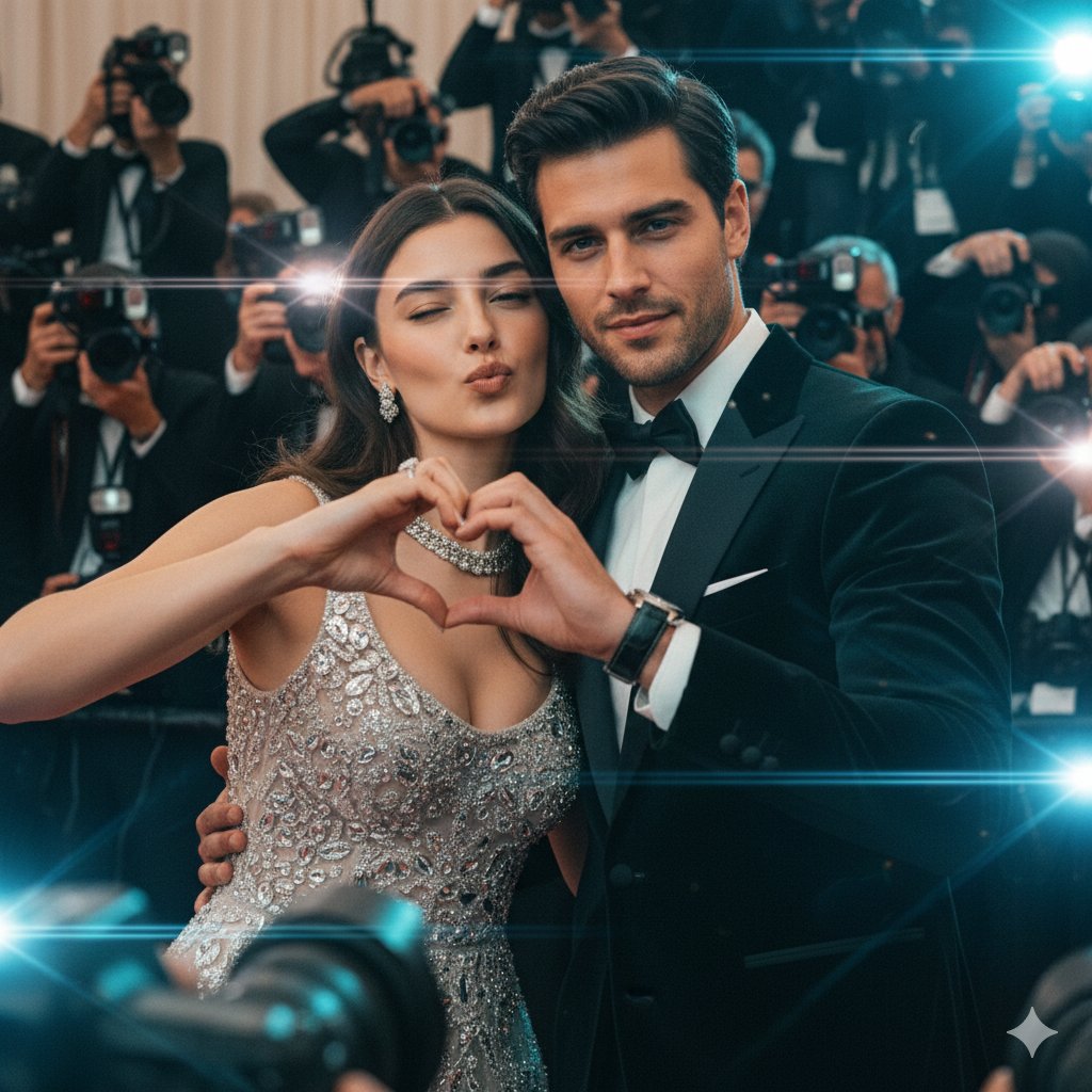 Fashion Power Couple Red Carpet