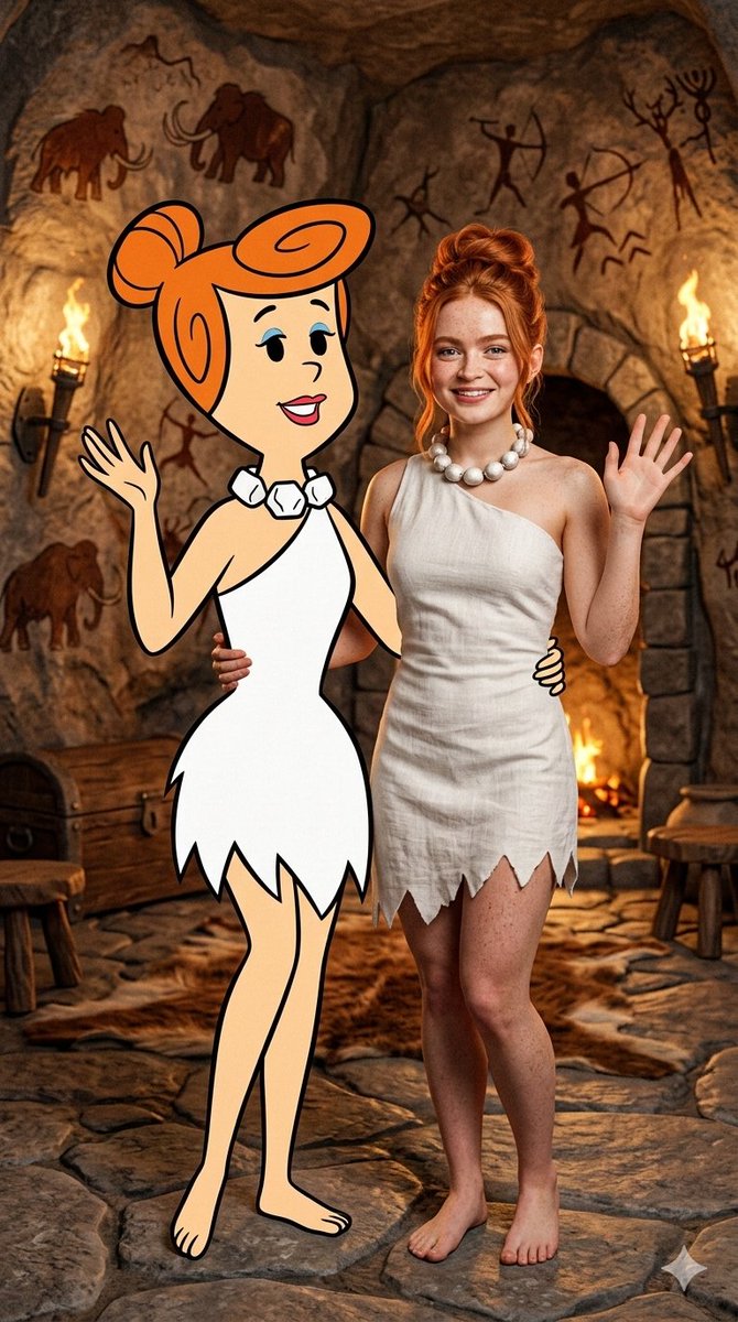 Celebrities Time-Travel Stone Age
