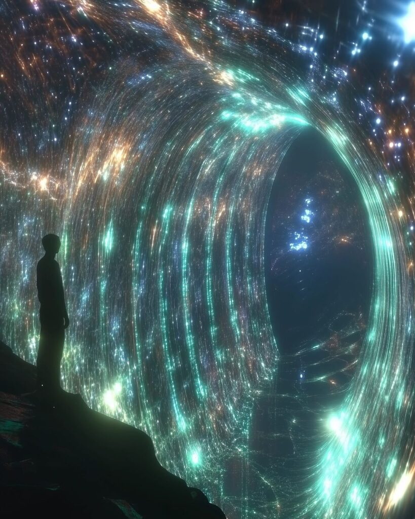 Edge of the Universe Cosmic Abstract Artwork