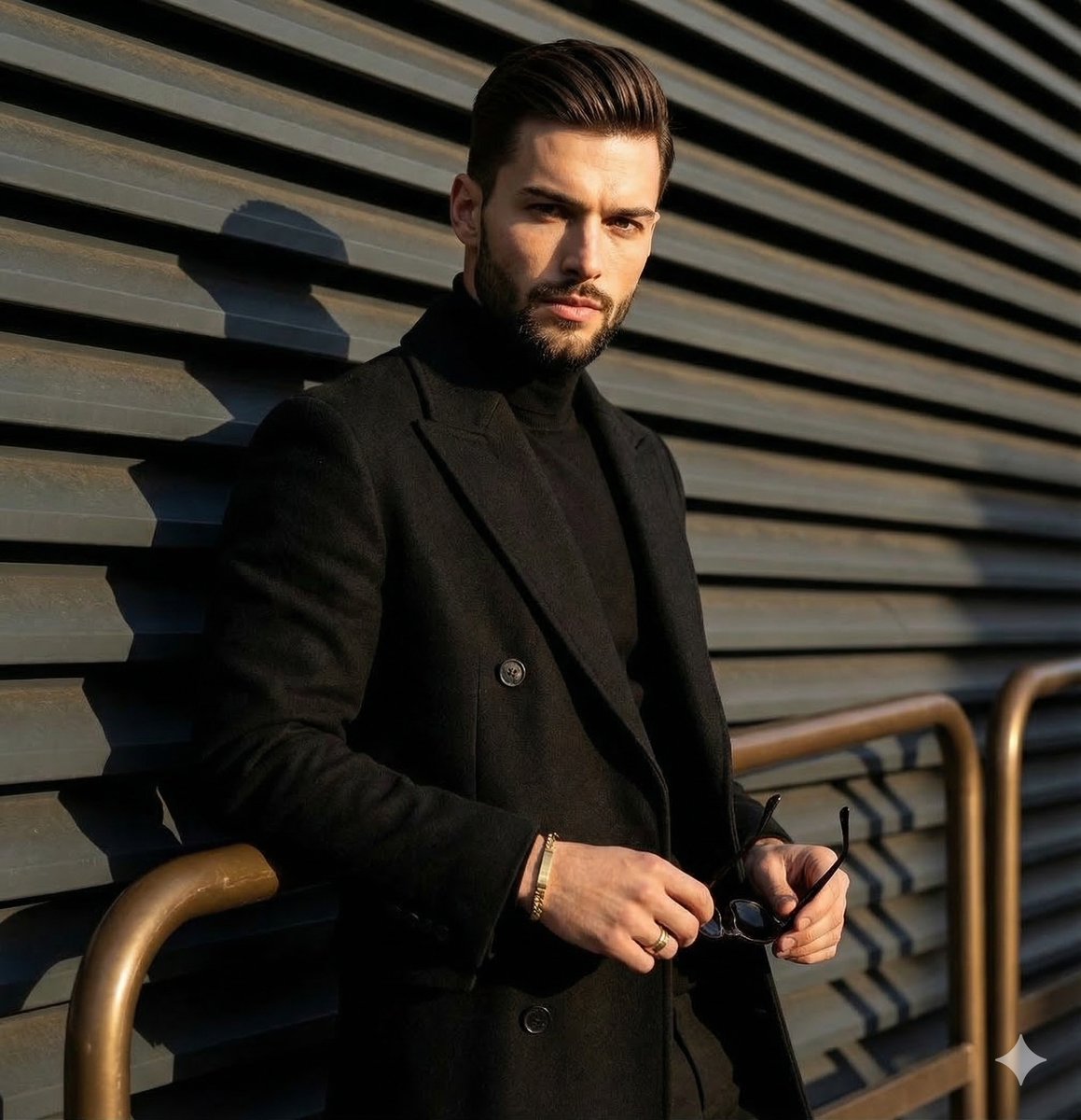 Cinematic Gentleman Portrait in Sunlight