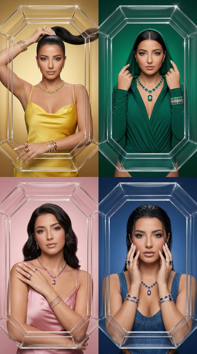 Luxury Jewelry Octagon Campaign