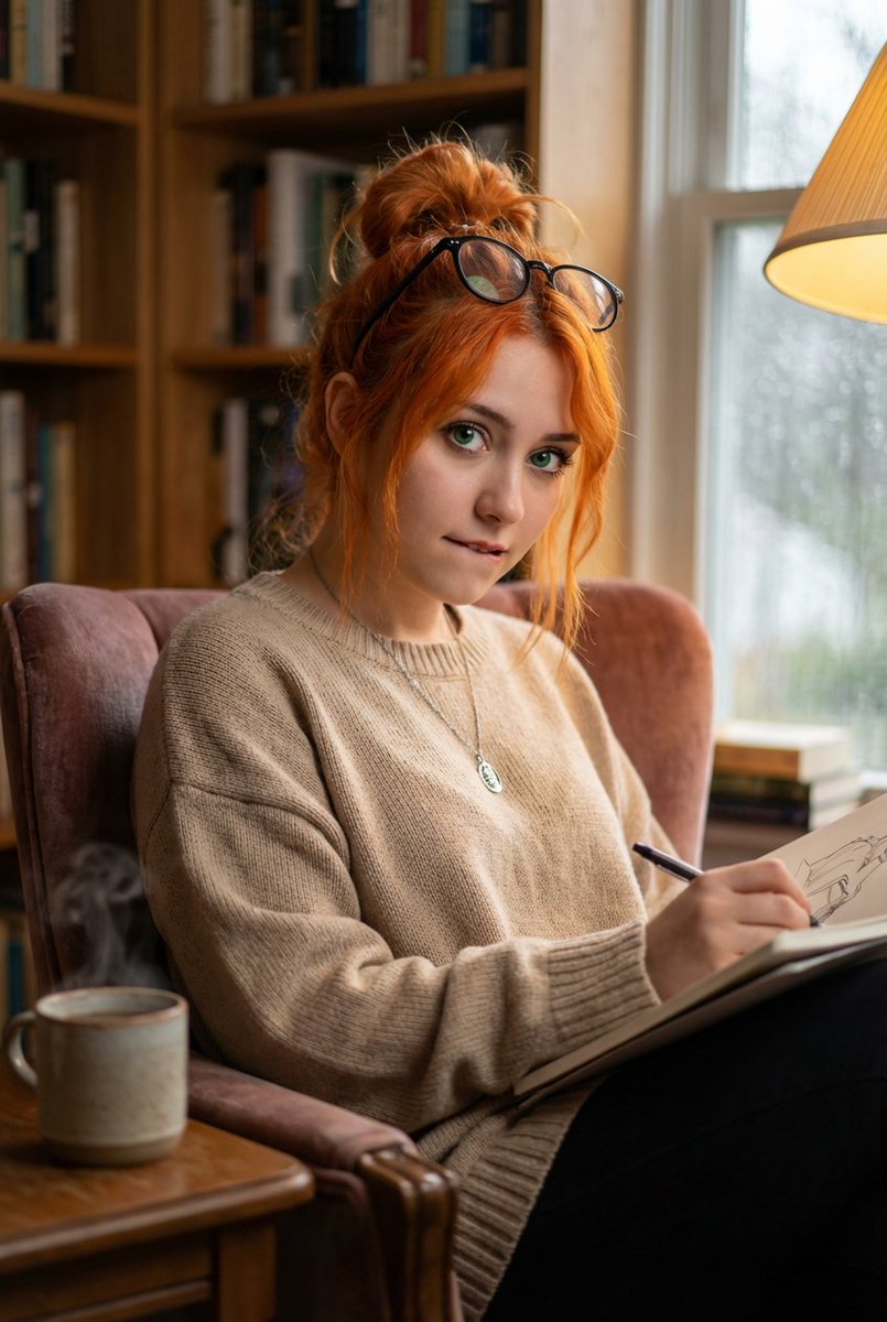 Alev: Copper-Haired Creative Spirit