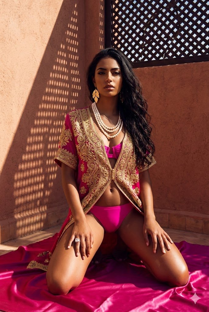 Marrakesh Rooftop Fashion Editorial