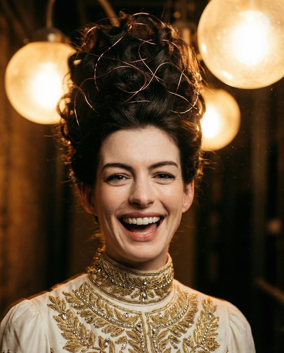 Golden Laugh Suspended in Time