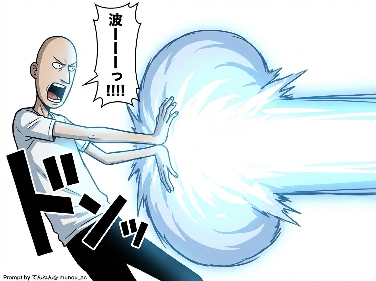 Anime Girl Energy Charge Attack