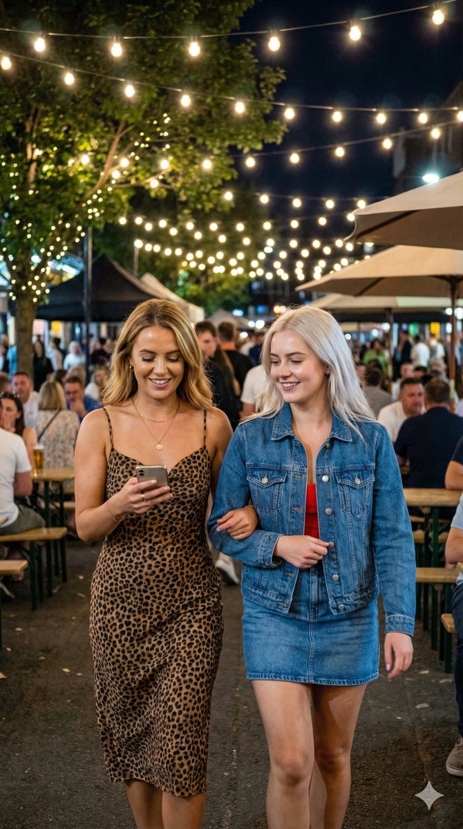 Night Market Besties Stroll