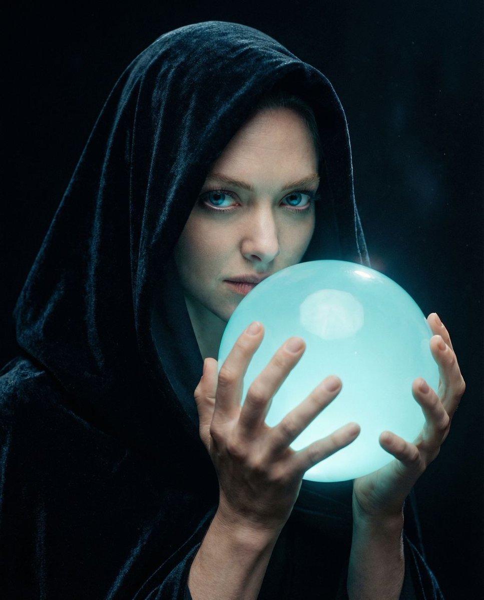Mystic Seer Crystal Ball Portrait