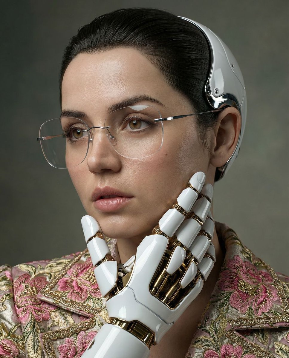 Cyber Renaissance Aristocrat Portrait