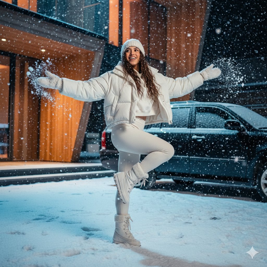 Snow Ballerina Winter Fashion