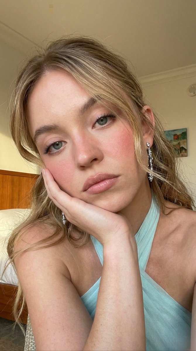 Dreamy Bedroom Close-Up Selfie