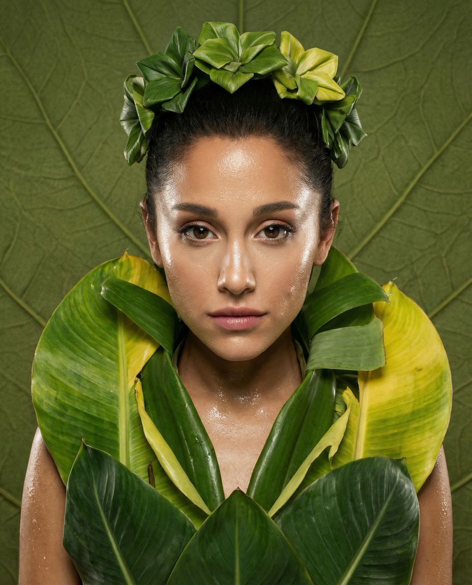 Chlorophyll Avant-Garde Portrait