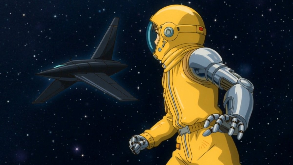 Space Miner Hero Comic Poster